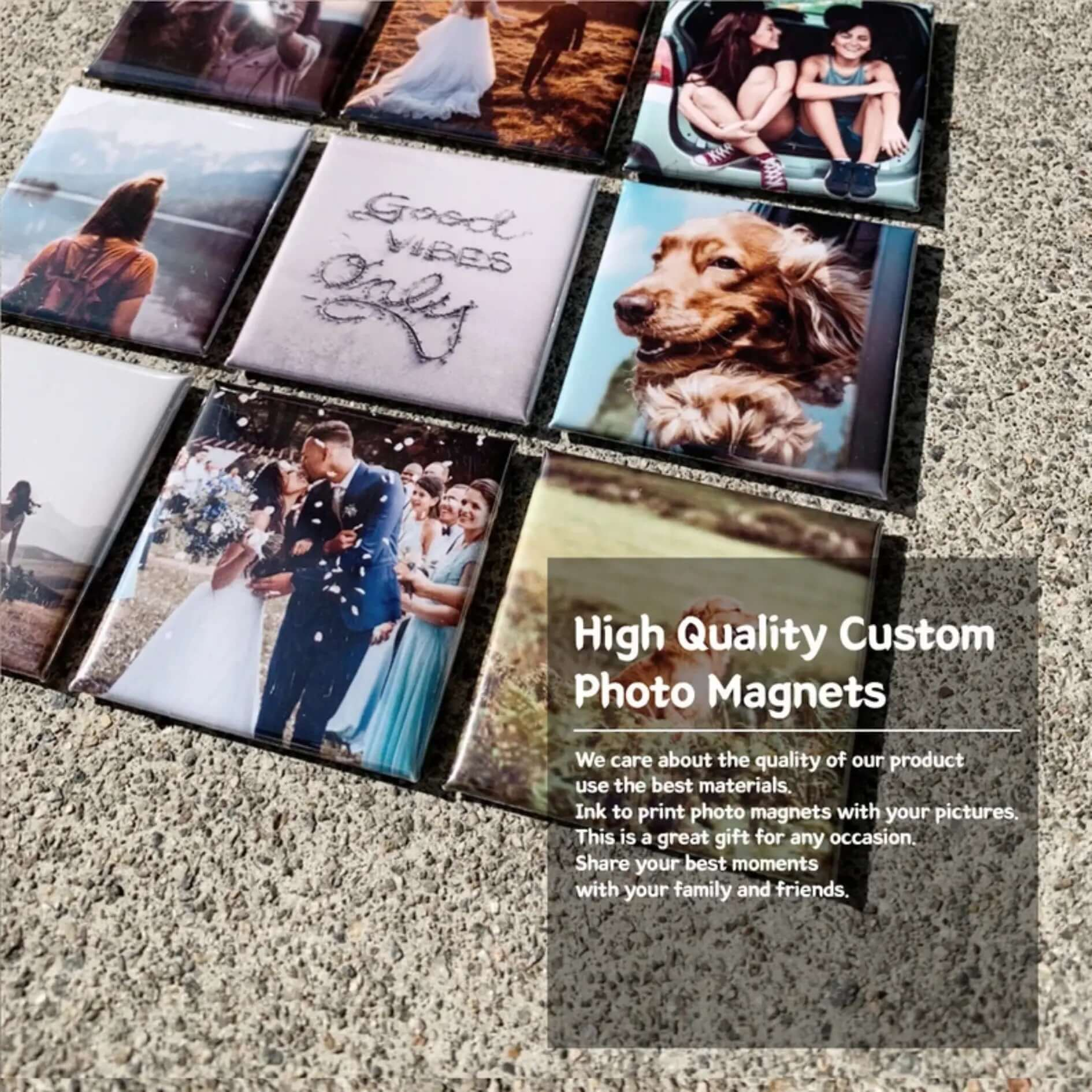 Custom Photo Magnets Love Magnets