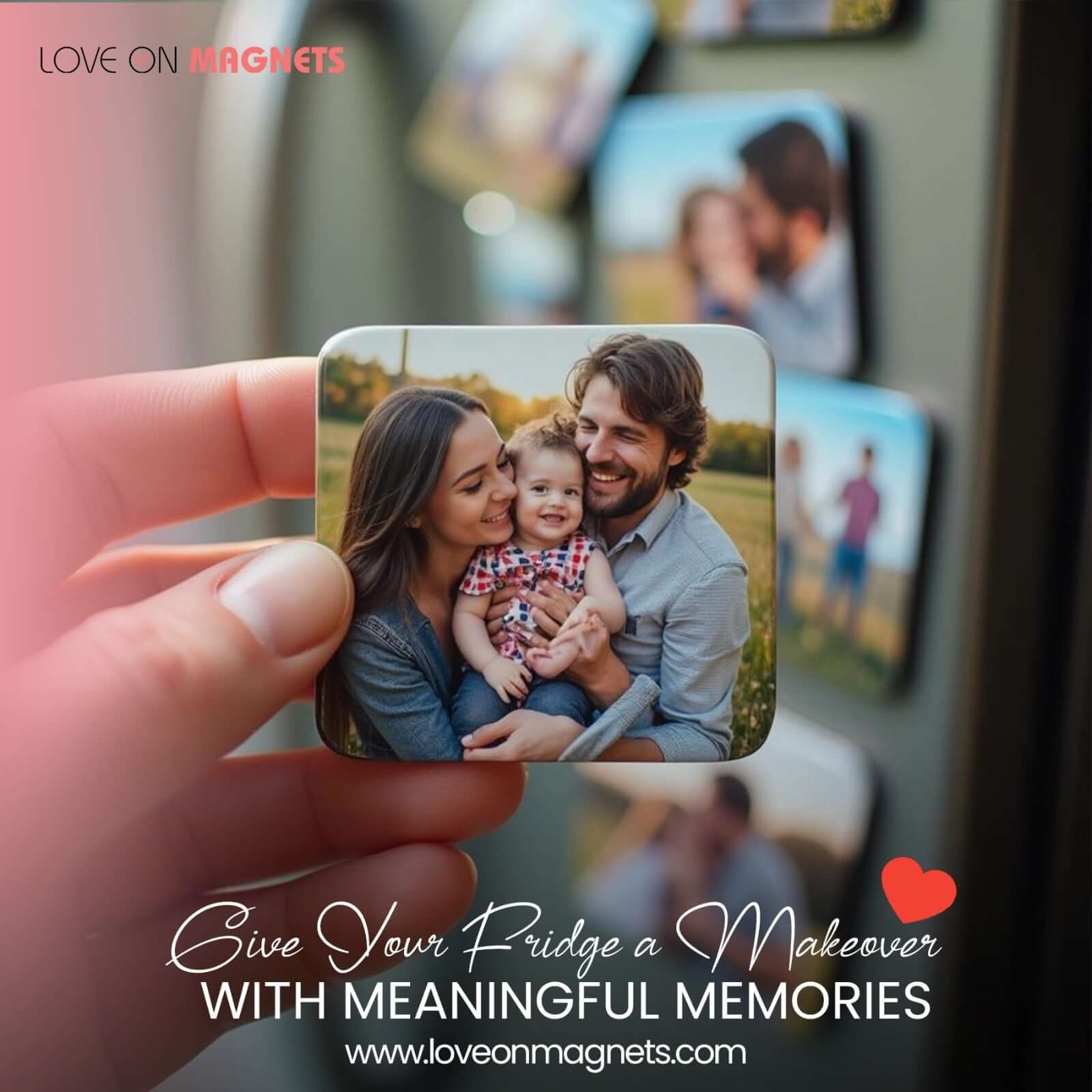 Custom Photo Magnets Love Magnets